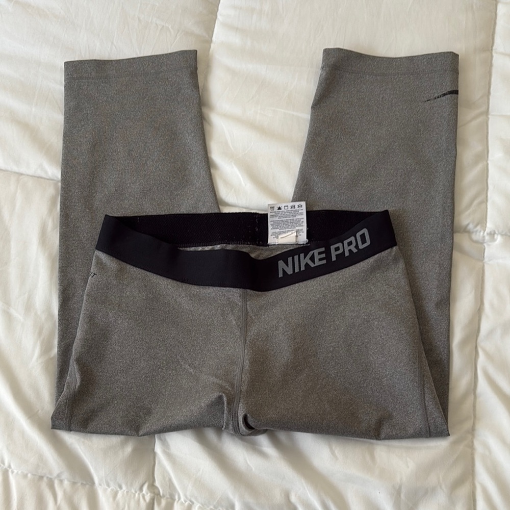 Nike Pro Gray Leggings